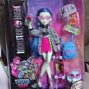 Monster High GHOULIA YELPS Sir Hoots A Lot NRFB
